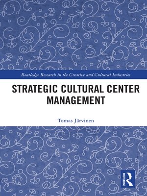 cover image of Strategic Cultural Center Management